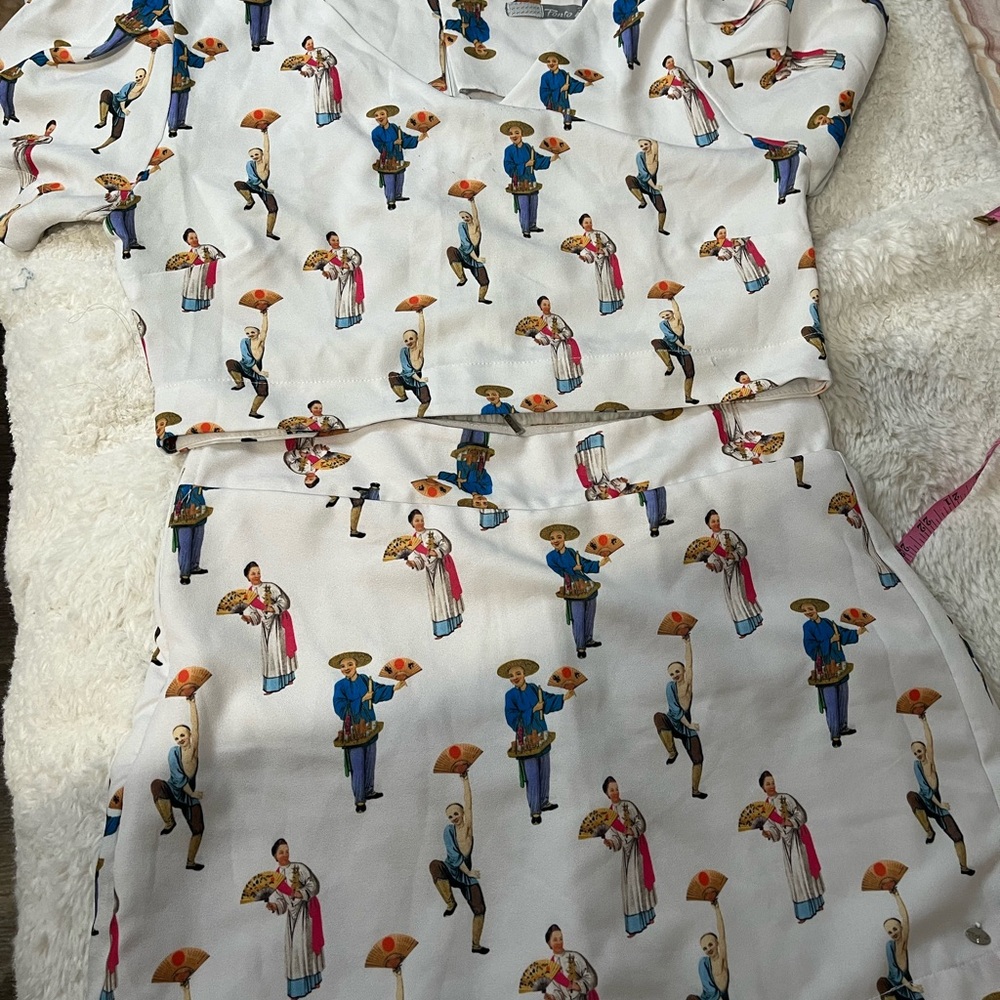 Colorful Patterned Women's Tank Top - Picture 7 of 7